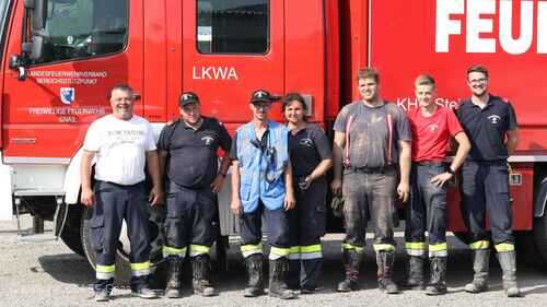 FF-Gnas im KHD-Einsatz in Aflenz